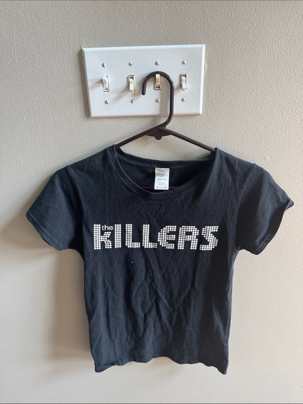 The Killers Women’s Black Logo Band Graphic Tee